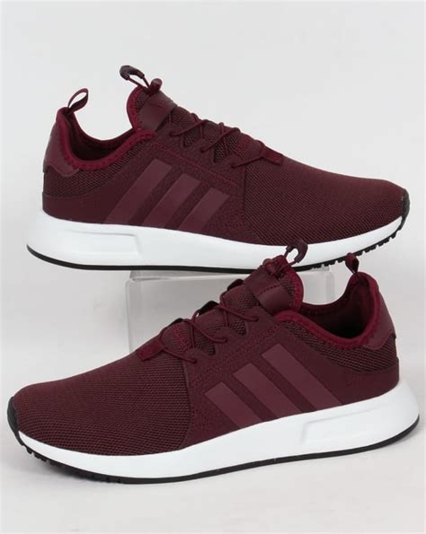 burgundy adidas shoes for women.